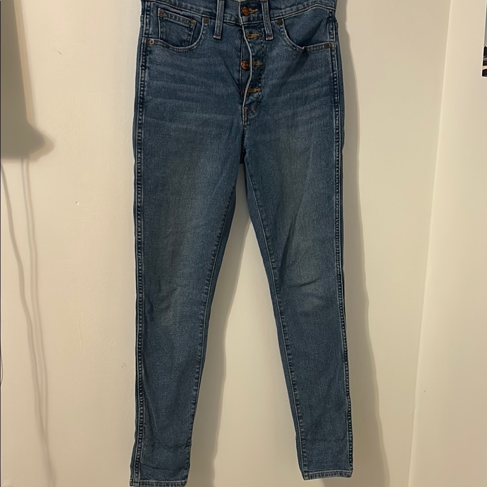 Madewell High Rise Blue Jeans